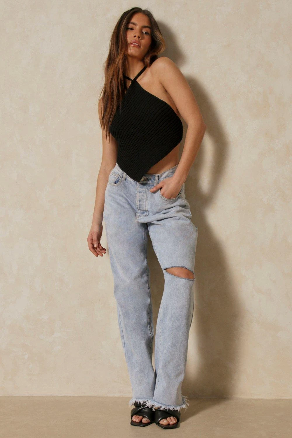 Knitted Handkerchief Top - Image 4