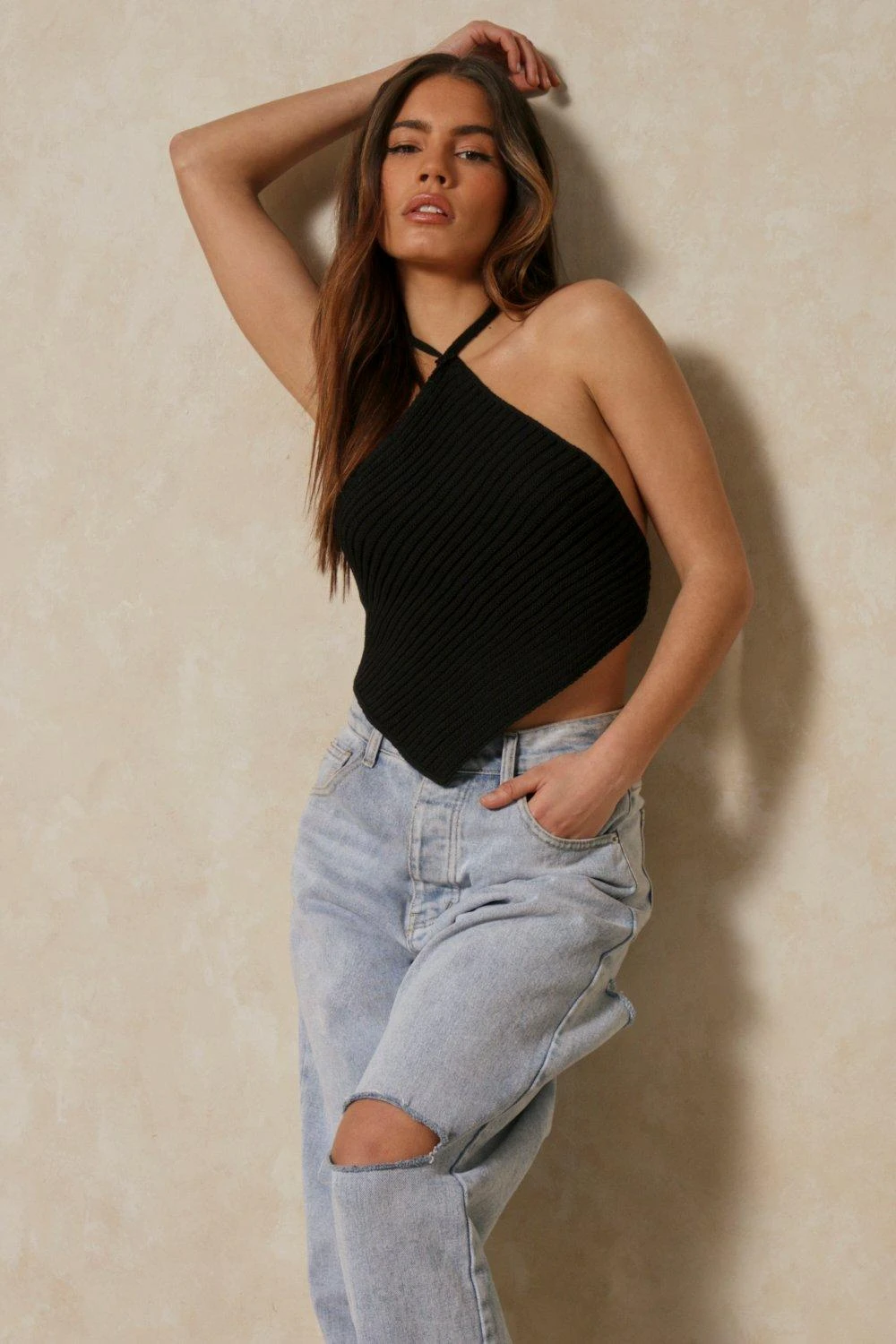 Knitted Handkerchief Top - Image 5