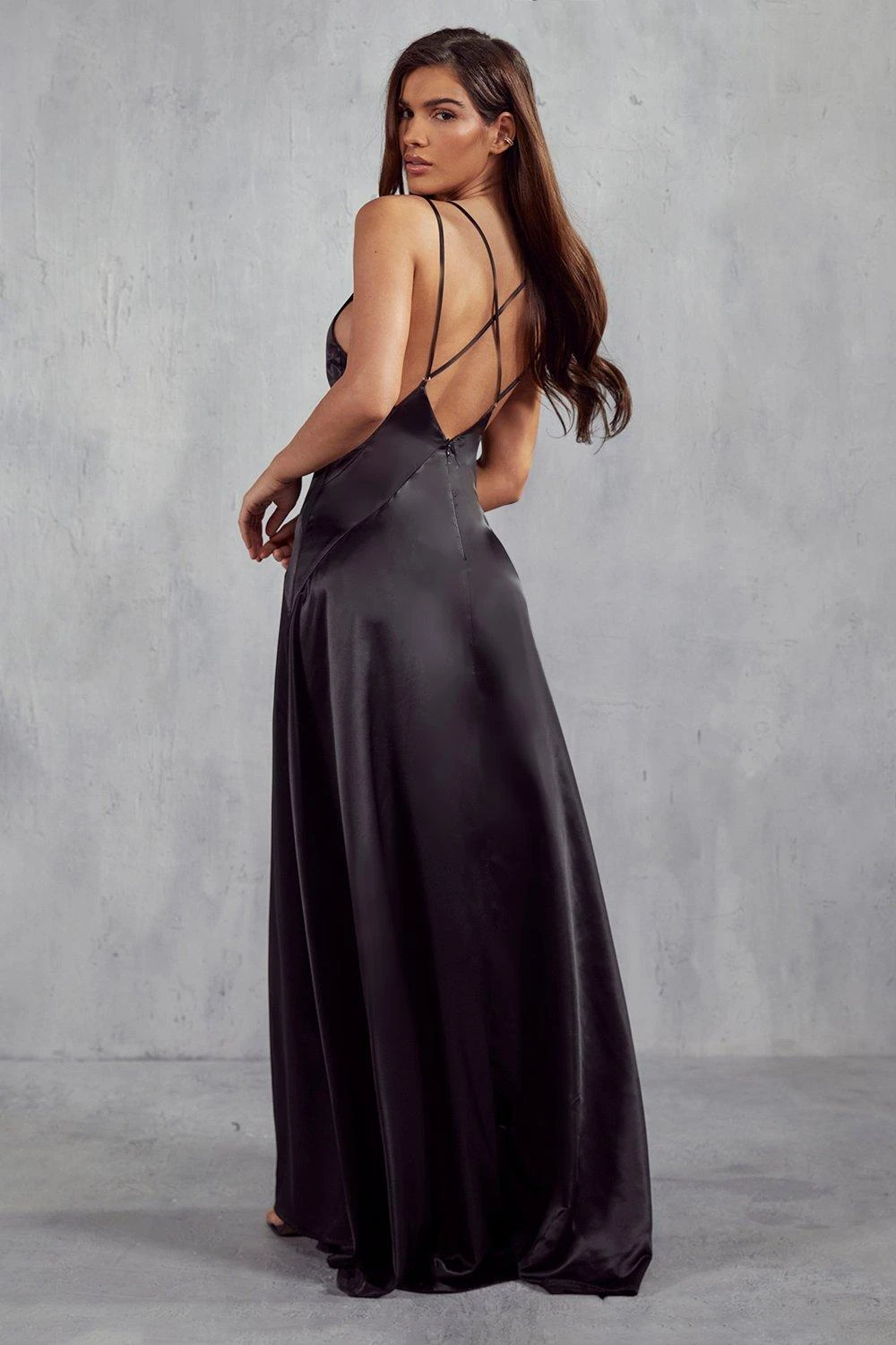 Matilda Premium Strappy Fishtail Maxi Dress - Image 3