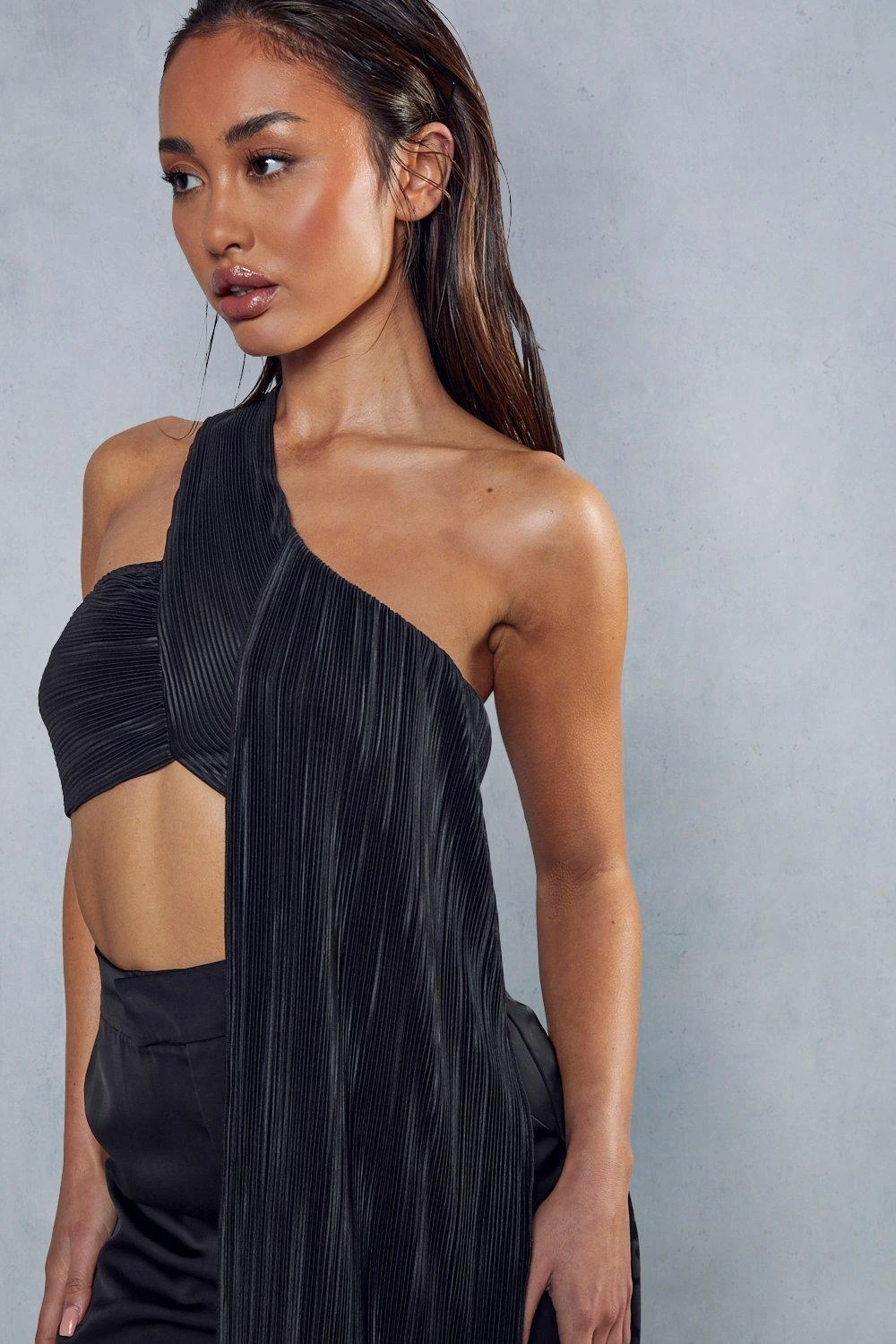 Plisse Drape Side Top - Image 2