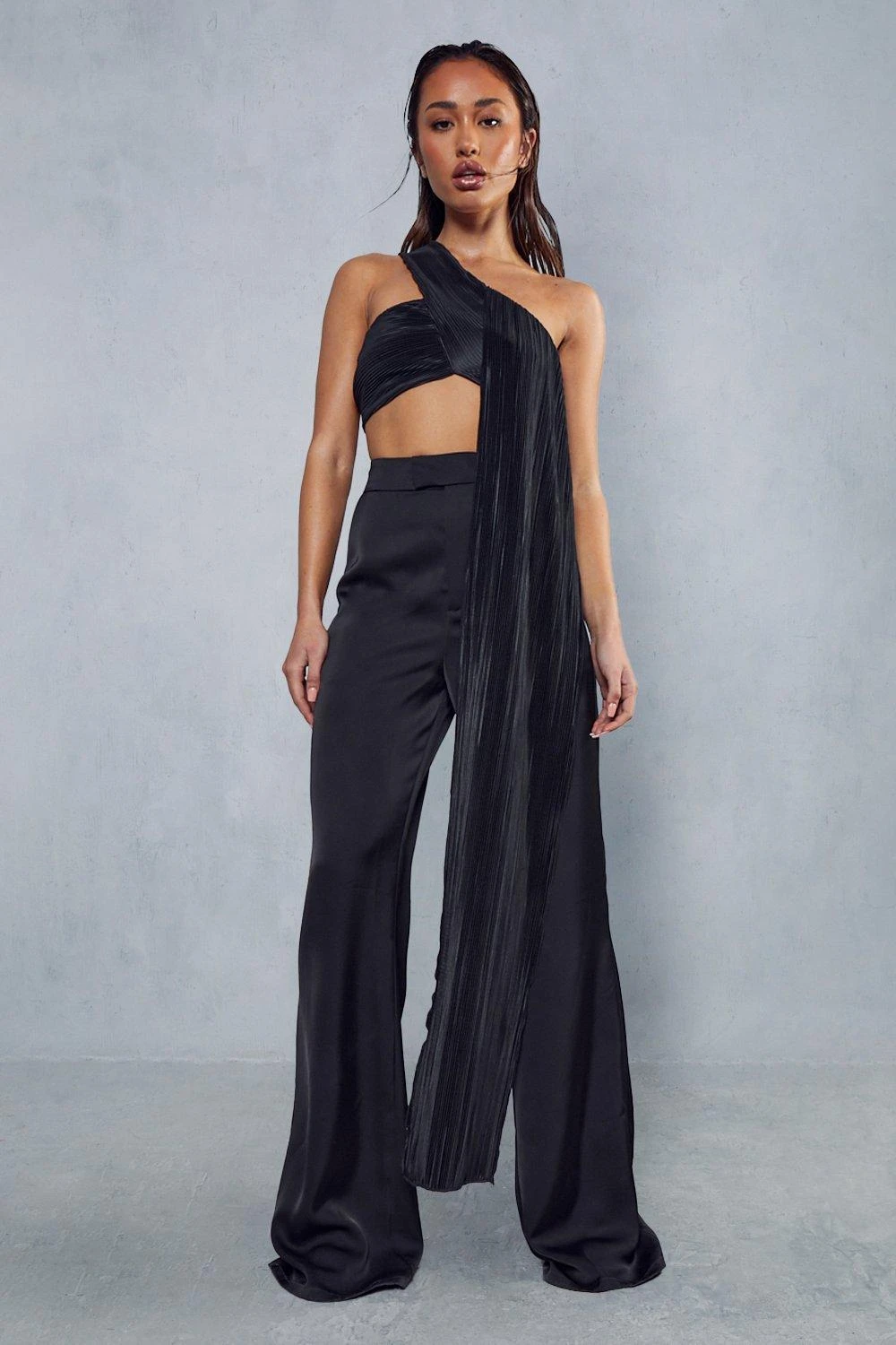 Plisse Drape Side Top - Image 4