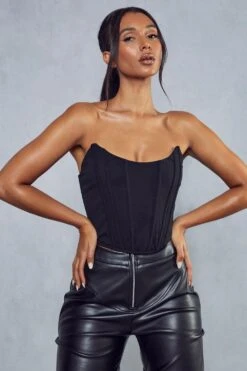 Premium Sculpted Boned Corset Top