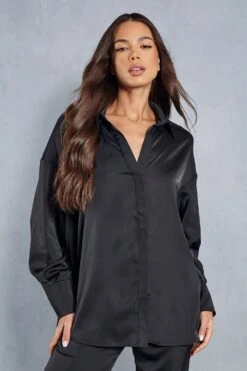 Satin Relaxed Shirt