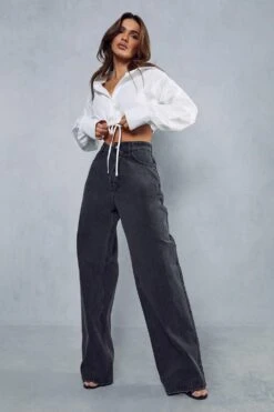 Slouch Dropped Waist Baggy Jeans