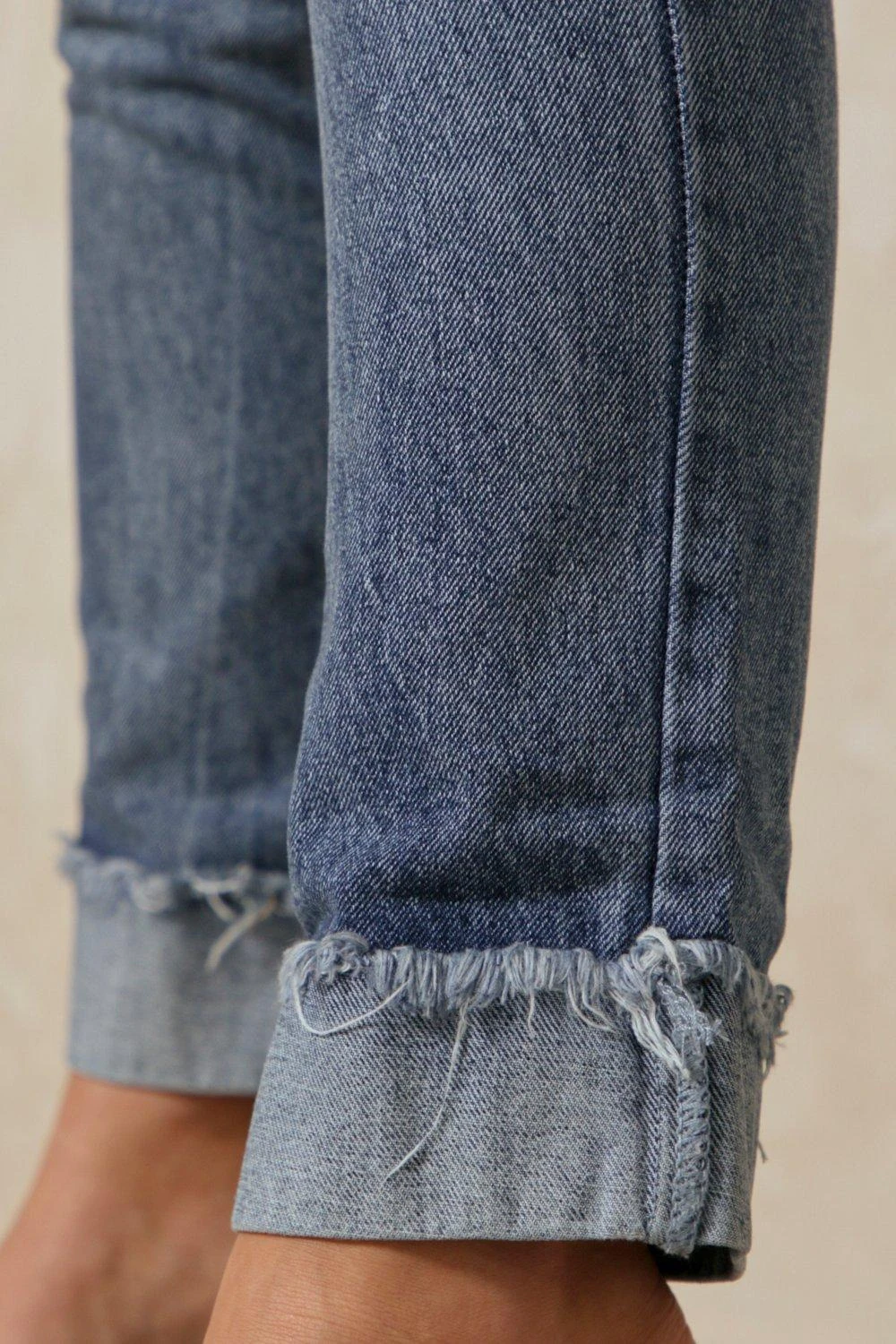 Turn Up Hem Skinny Jean - Image 2