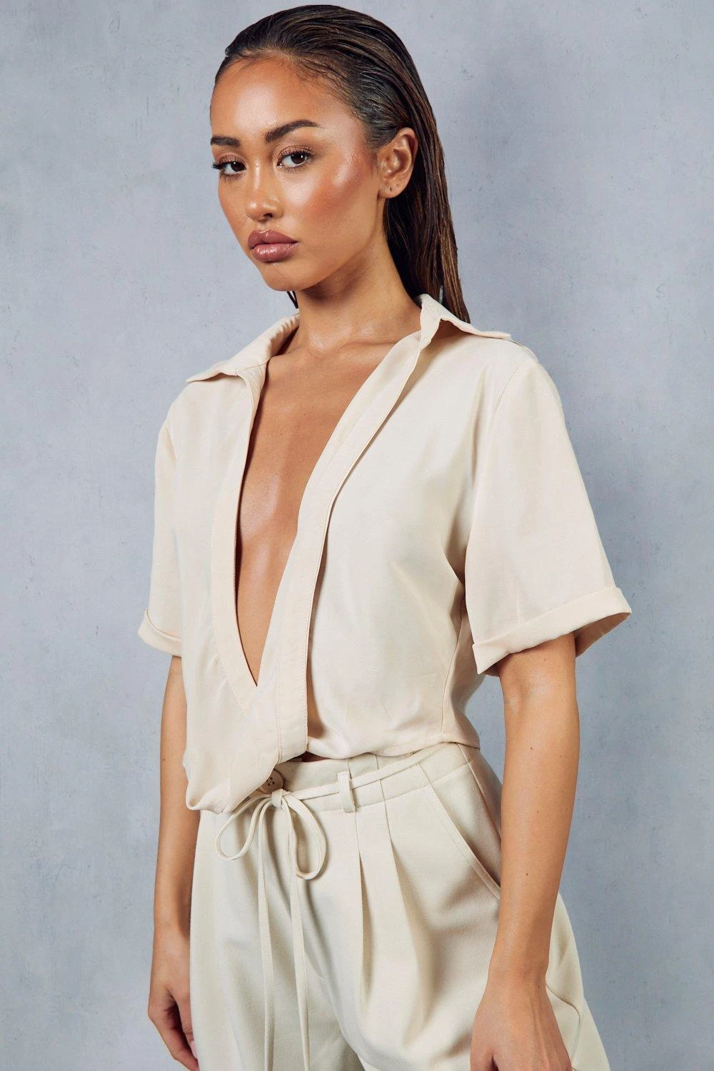 Premium Twisted Short Sleeve Shirt - Image 6